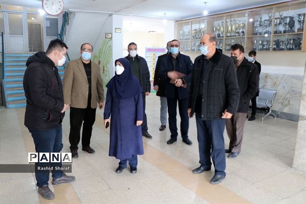 بازدید مدیرکل آموزش و پرورش آذربایجان غربی از فرآیند برگزاری امتحانات نهایی