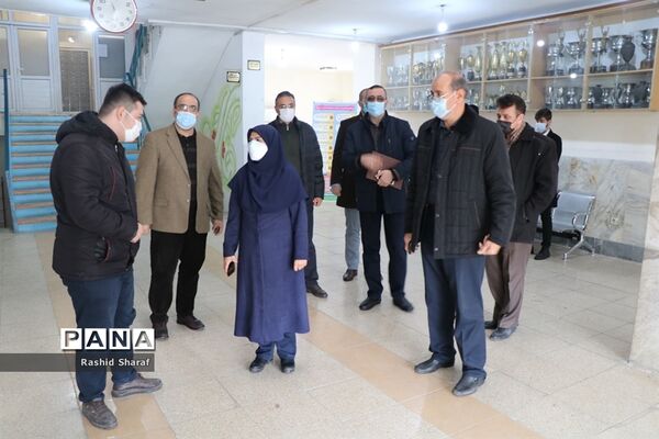 بازدید مدیرکل آموزش و پرورش آذربایجان غربی از فرآیند برگزاری امتحانات نهایی