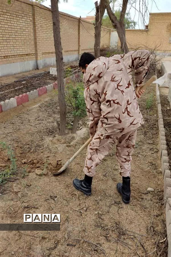 آیین کاشت نهال در بندر امام خمینی