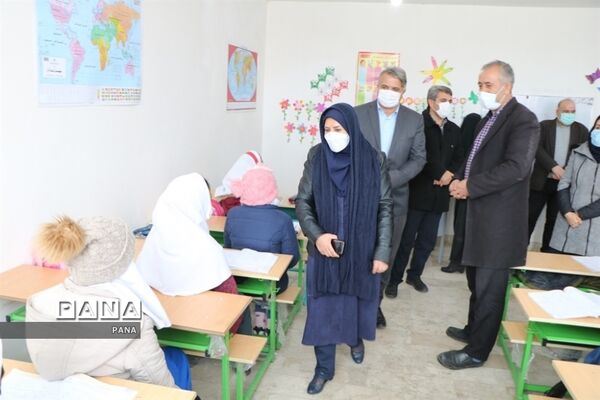 بازدید مدیرکل آموزش و پرورش آذربایجان غربی از مدارس روستایی منطقه صومای