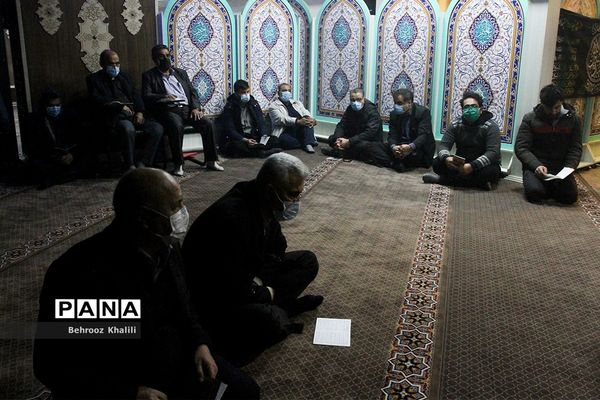 تشییع و تدفین پیکر دو شهید گمنام در محوطه وزارت کشور