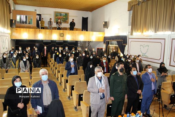 اختتامیه نخستین جشنواره معلمان راوی دفاع مقدس 1400 آموزش و پرورش استثنایی