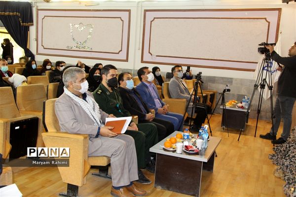 اختتامیه نخستین جشنواره معلمان راوی دفاع مقدس 1400 آموزش و پرورش استثنایی