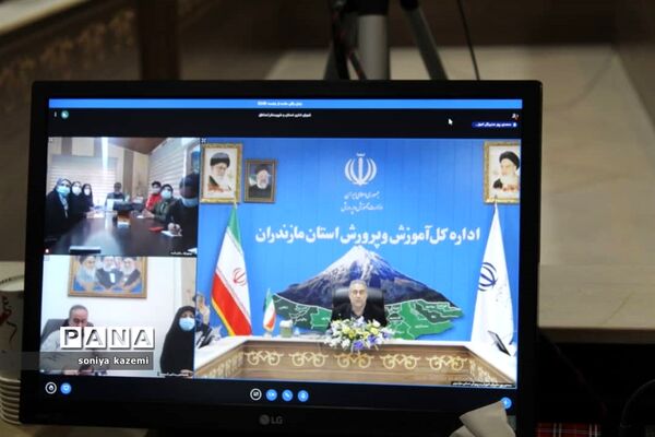 نشست مدیرکل آموزش و پرورش مازندران با خبرنگاران پانا