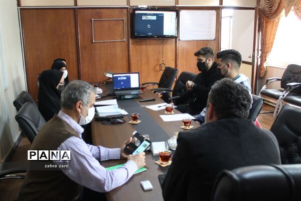 نشست مدیرکل آموزش و پرورش مازندران با خبرنگاران پانا
