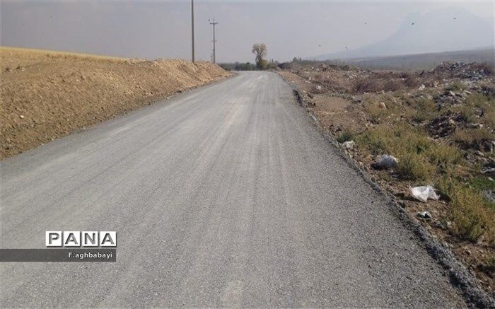 جاده‌سازی توسط خیرین شهرستان بن