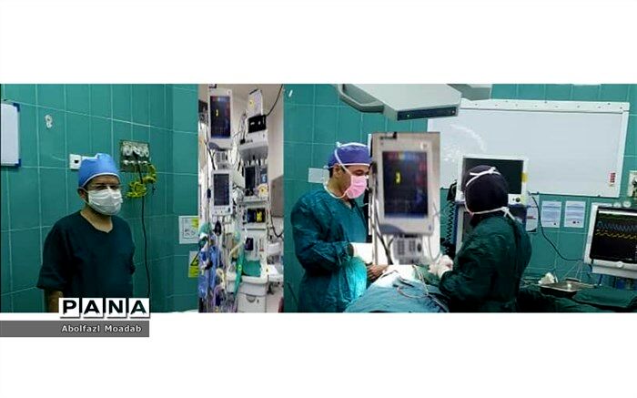 برای اولین بار 3 عمل موفق دربیمارستان خاتم الانبیاءخلیل آباد انجام شد