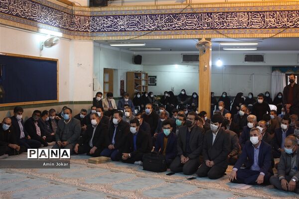آیین تکریم و معارفه معاونان آموزش ابتدایی و پشتیبانی و توسعه مدیریت آموزش و پرورش فارس