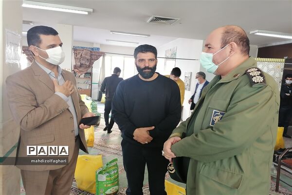 رزمایش کمک مومنانه پویش همکلاسی مهربان ناحیه دو شهرری