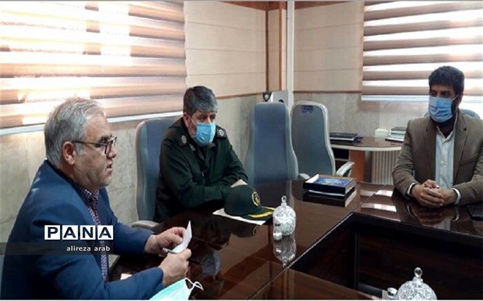 ایجاد تفاهم‌ نامه آموزشی بین سپاه و آموزش و پرورش شهرستان ورامین