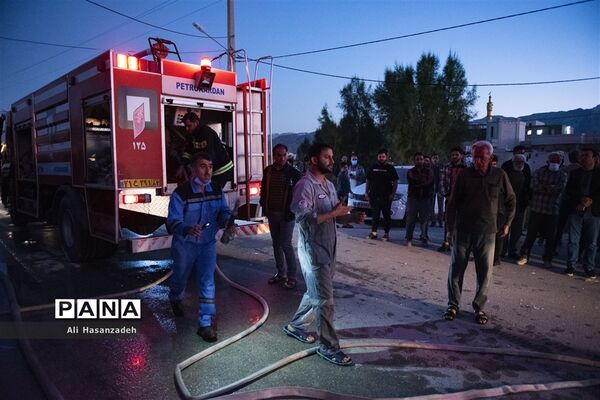 انفجار یک واحد مسکونی در لامرد