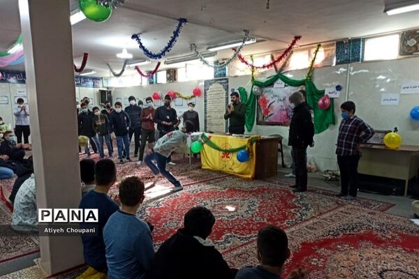 مراسم ولادت حضرت فاطمه زهرا (س) در دبیرستان شاهد محسنین  منطقه ۱۴