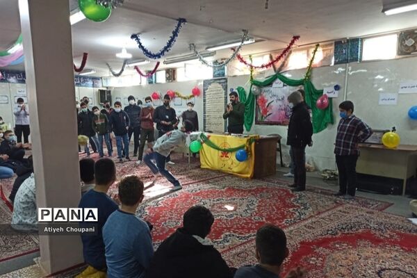 مراسم ولادت حضرت فاطمه زهرا (س) در دبیرستان شاهد محسنین  منطقه ۱۴