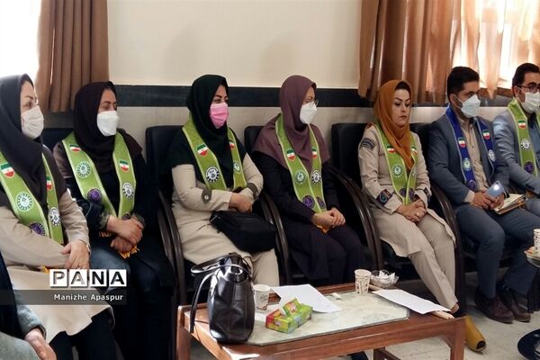 بازدید مسئولان سازمان دانش‌آموزی از کلاس‌های ضمن خدمت بازمهندسی مربیان تشکیلات