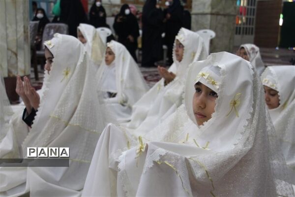برگزاری جشن شکوفایی دختران فاطمی در آستان مقدس امامزاده محسن (ع) اصفهان
