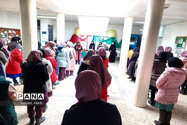 مراسم جشن میلاد حضرت زهرا(س) در مدارس شهرستان جعفرآباد