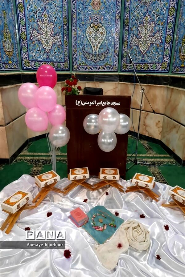 خلعت زیبای تکلیف بر قامت دختران پاکدشتی