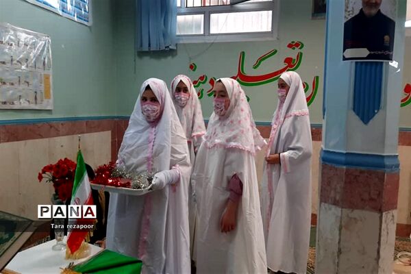 برگزاری جشن تکلیف دختران مدرسه کوثر جوادآباد