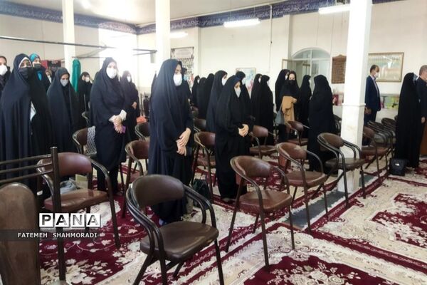 تجلیل از بانوان برتر شاغل در آموزش و پرورش شهرستان جعفرآباد