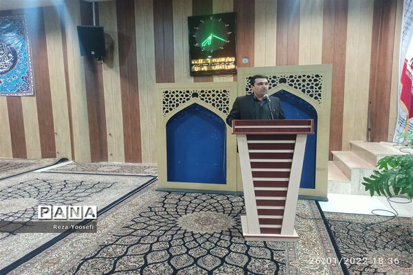 مراسم وداع با شهید گمنام در شهرستان شهریار
