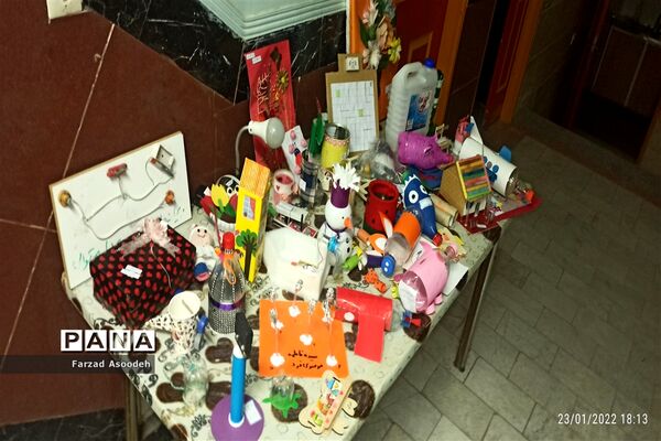 برگزاری نمایشگاه هنرهای دستی به‌مناسبت هفته طبیعت