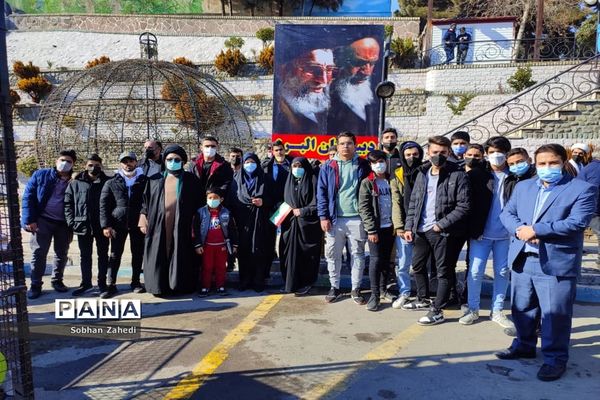 برگزاری راهپیمایی محکوم کردن جنایات رژیم آل سعود علیه مردم یمن در رودهن