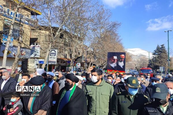 برگزاری راهپیمایی محکوم کردن جنایات رژیم آل سعود علیه مردم یمن در رودهن