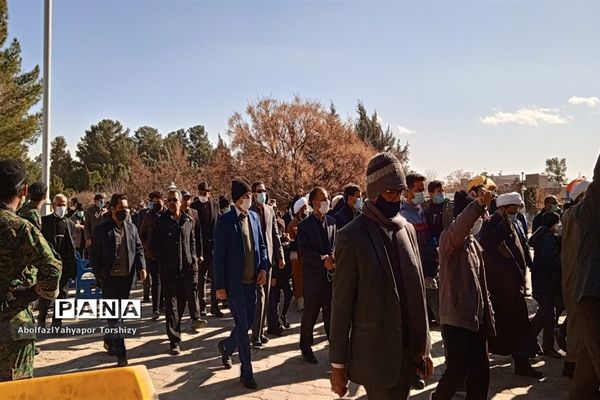 حمایت نمازگزاران جمعه کاشمر از مردم مظلوم یمن