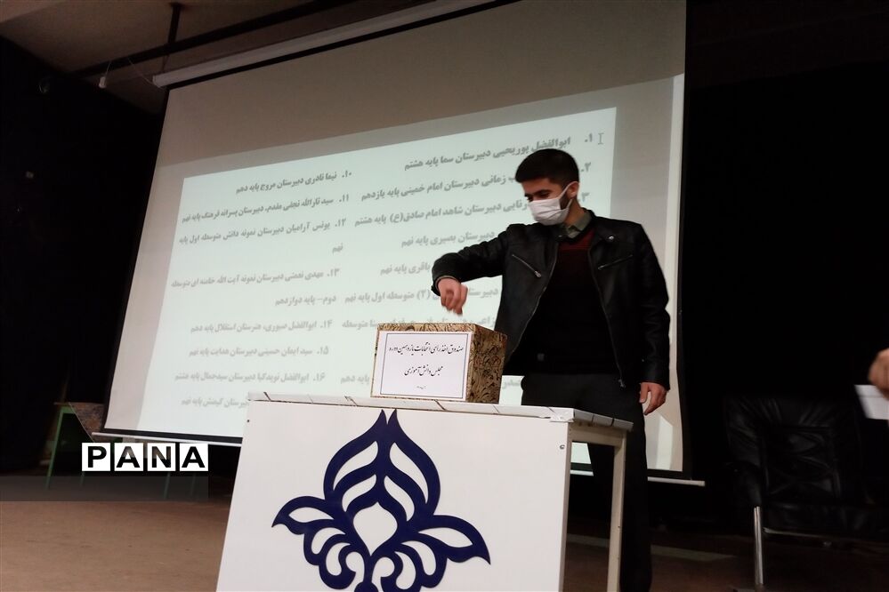 برگزاری انتخابات شورای دانش‌آموزی شهرستان‌کاشمر در کانون لقمان