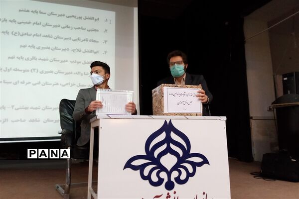 برگزاری انتخابات شورای دانش‌آموزی شهرستان‌کاشمر در کانون لقمان