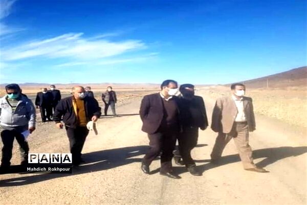 بازدید مدیرکل راه و شهرسازی خراسان جنوبی از باند دوم محور بیرجند-سربیشه