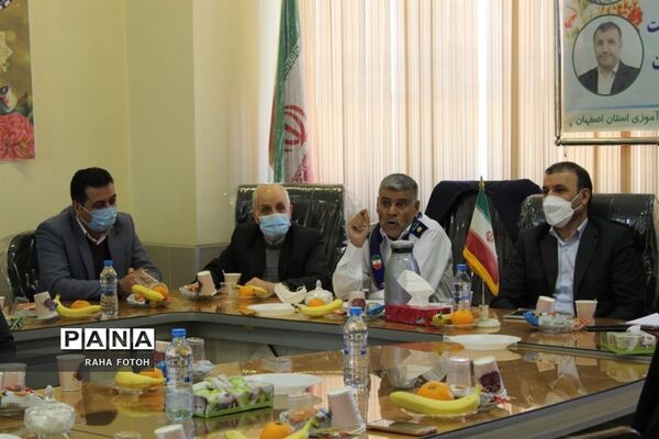 برگزاری مراسم تودیع و معارفه مدیرسازمان دانش آموزی استان  اصفهان