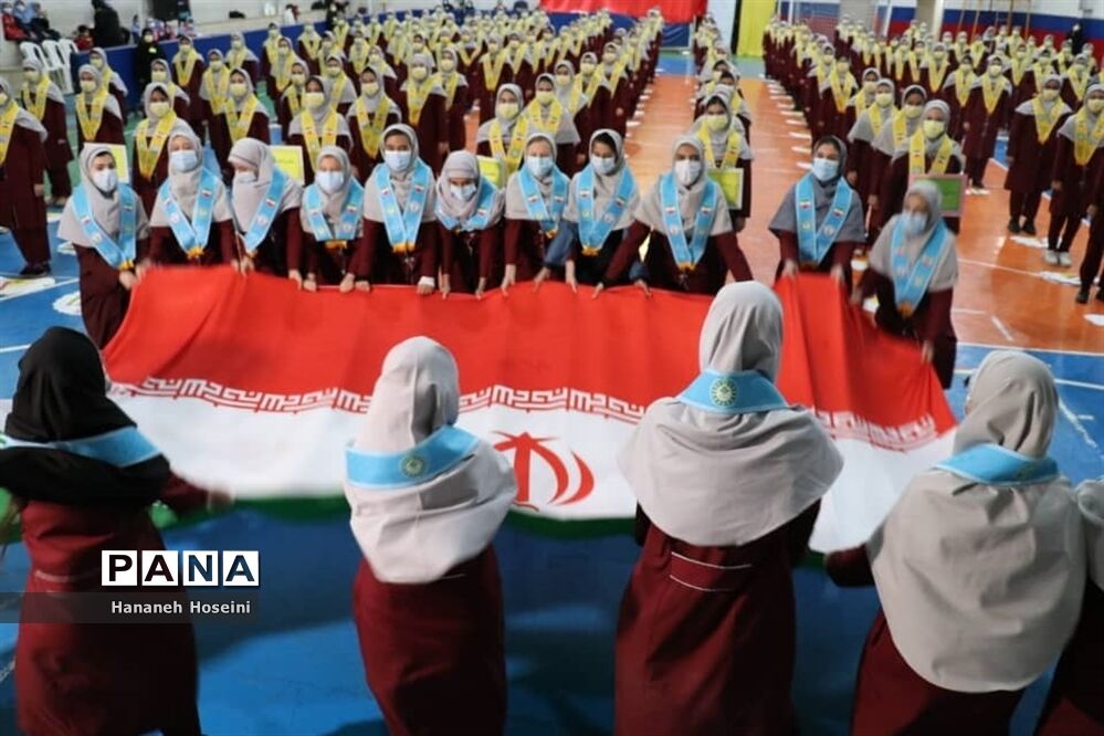 مانور تشکیلاتی یاوران انقلاب و نواختن زنگ انقلاب در شهریار