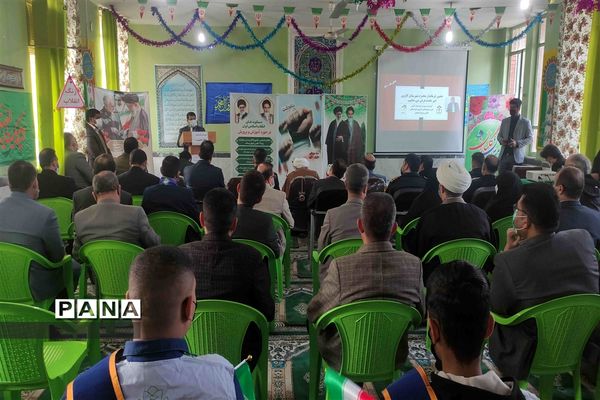 آیین نواختن زنگ انقلاب در شهرستان کارون