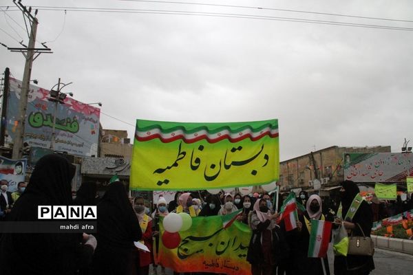 گلباران تمثال امام خمینی (ره) و شهدای انقلاب اسلامی شهرستان بهبهان