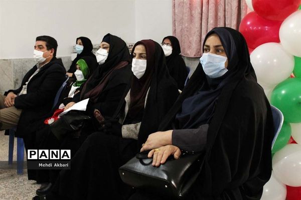 آیین نواختن زنگ انقلاب در ناحیه 4 اهواز