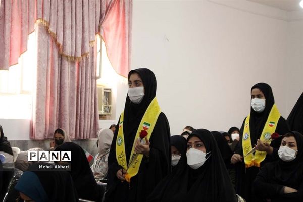 آیین نواختن زنگ انقلاب در ناحیه 4 اهواز