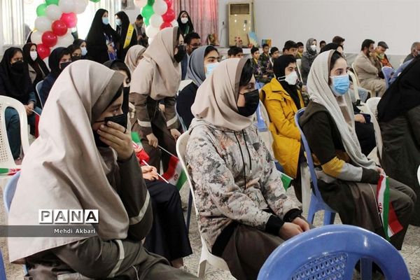 آیین نواختن زنگ انقلاب در ناحیه 4 اهواز