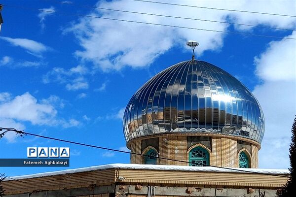 روز دل انگیز برفی درمنظریه شهرکرد