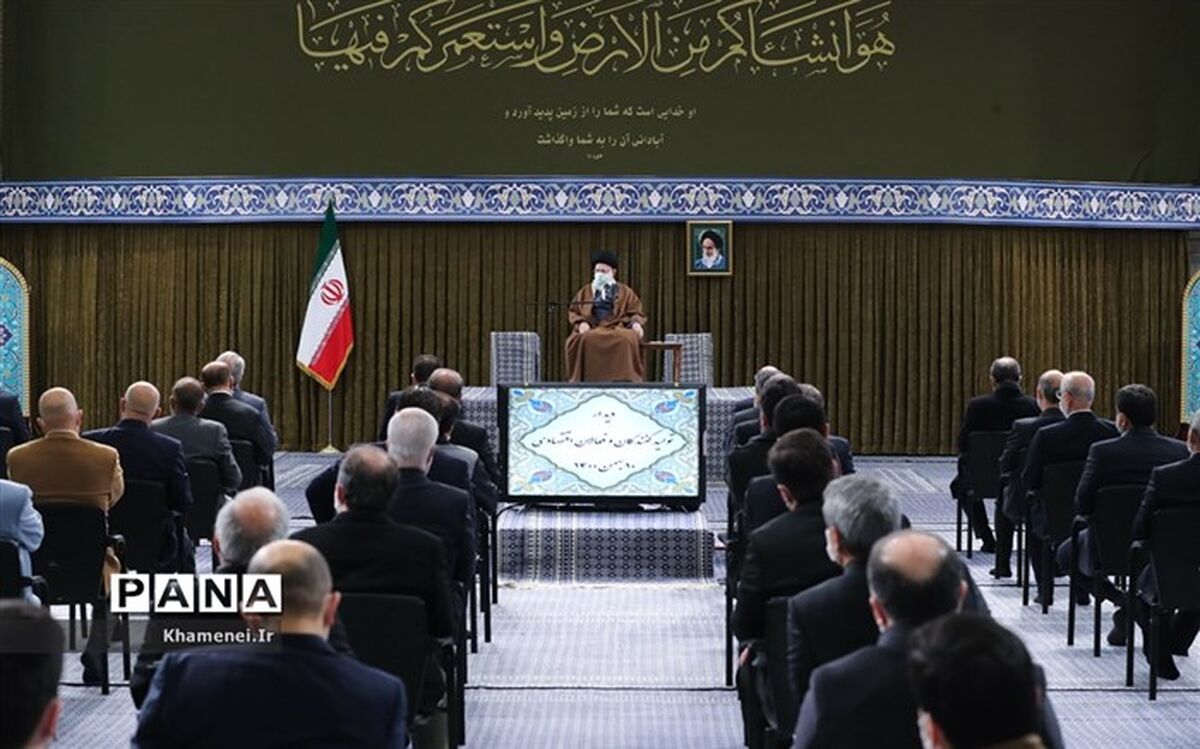 گزیده بیانات رهبری در دیدار جمعی از تولیدکنندگان و فعالان صنعتی/فیلم