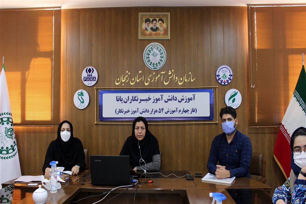 آموزش خبرنگاری دانش آموزان پیشتاز زنجان