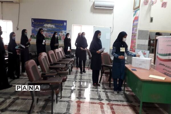 یازدهمین دوره انتخابات مجلس دانش‌آموزی در مسجدسلیمان