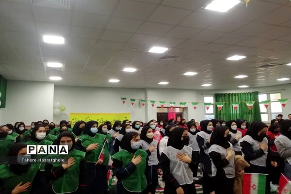 نواختن زنگ انقلاب در مدارس آموزش و پرورش ملارد