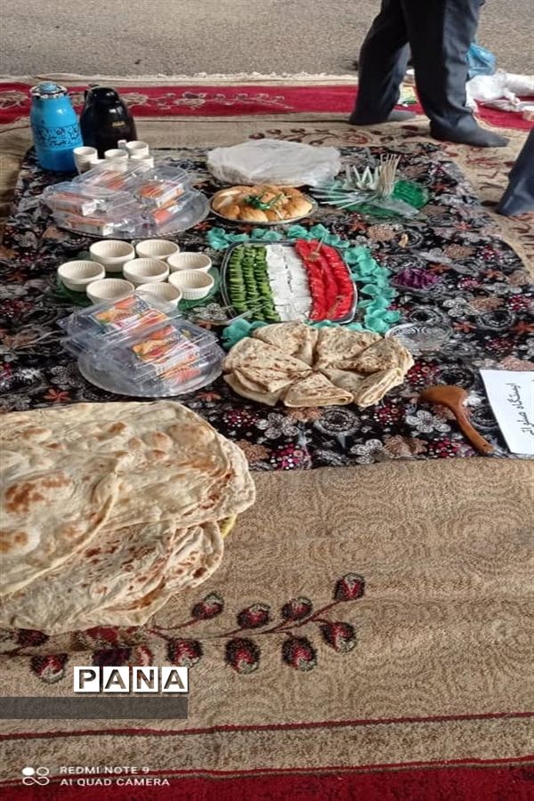 نواختن زنگ انقلاب در شهرستان حمیدیه