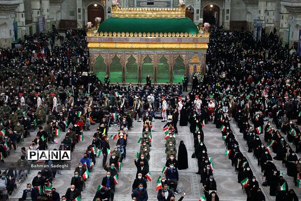 مراسم گرامیداشت ۱۲ بهمن در حرم امام خمینی (ره)