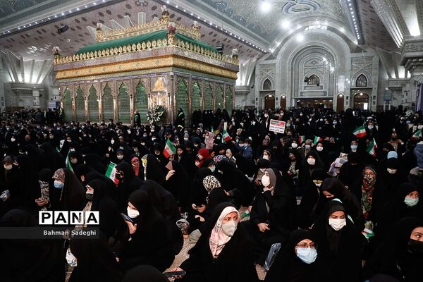 مراسم گرامیداشت ۱۲ بهمن در حرم امام خمینی (ره)