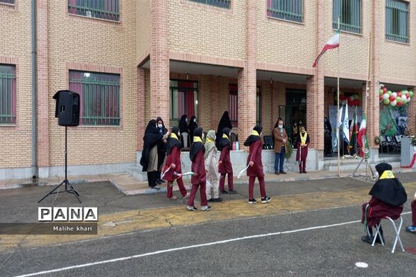 مانور تشکیلاتی یاوران انقلاب و نواختن زنگ انقلاب در جوادآباد