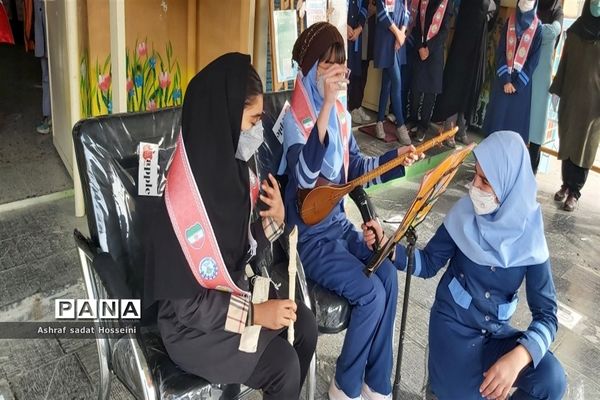 برگزاری همایش یاوران انقلاب در مدارس ناحیه۶ مشهد مقدس