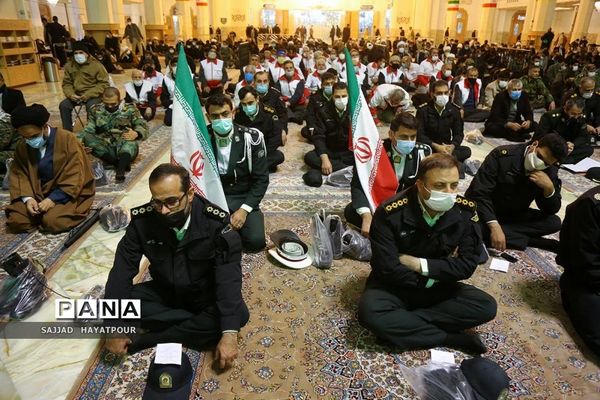 گرامیداشت ایام الله دهه فجر با حضور نیروهای مسلح در قم