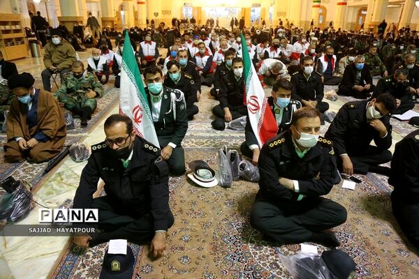 گرامیداشت ایام الله دهه فجر با حضور نیروهای مسلح در قم